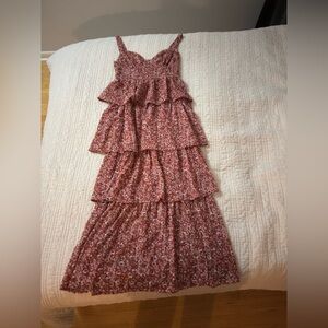 Altard State Floral Tiered Maxi Dress